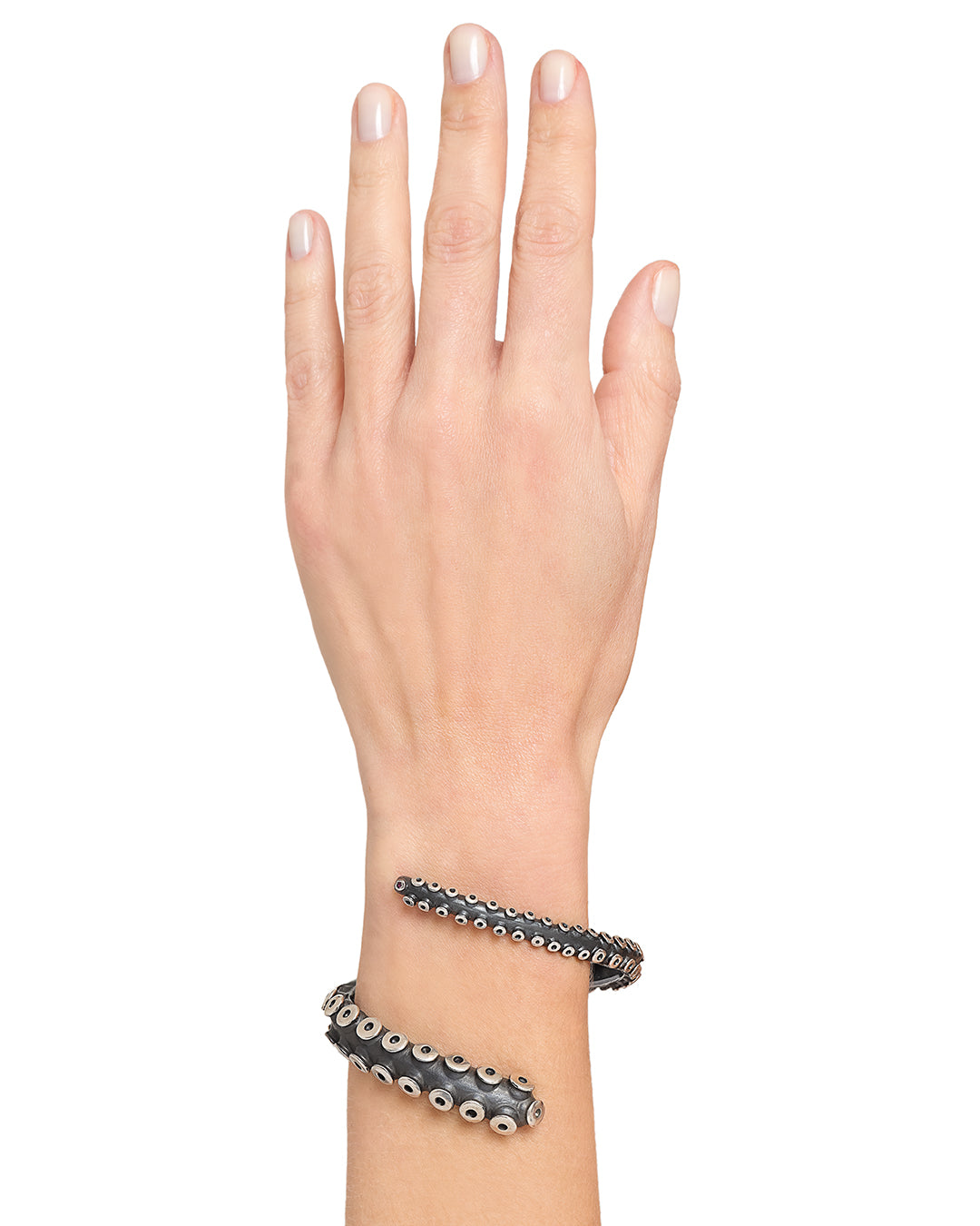 Pulseira Octopus Prata Oxidada