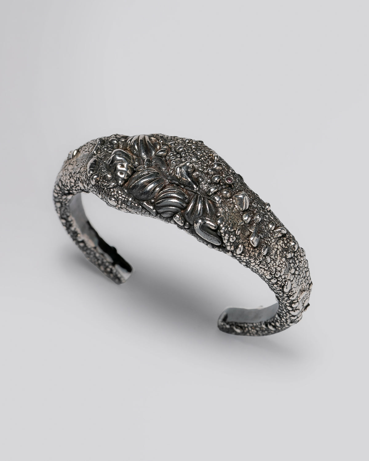 Pulseira Areia Prata Oxidada