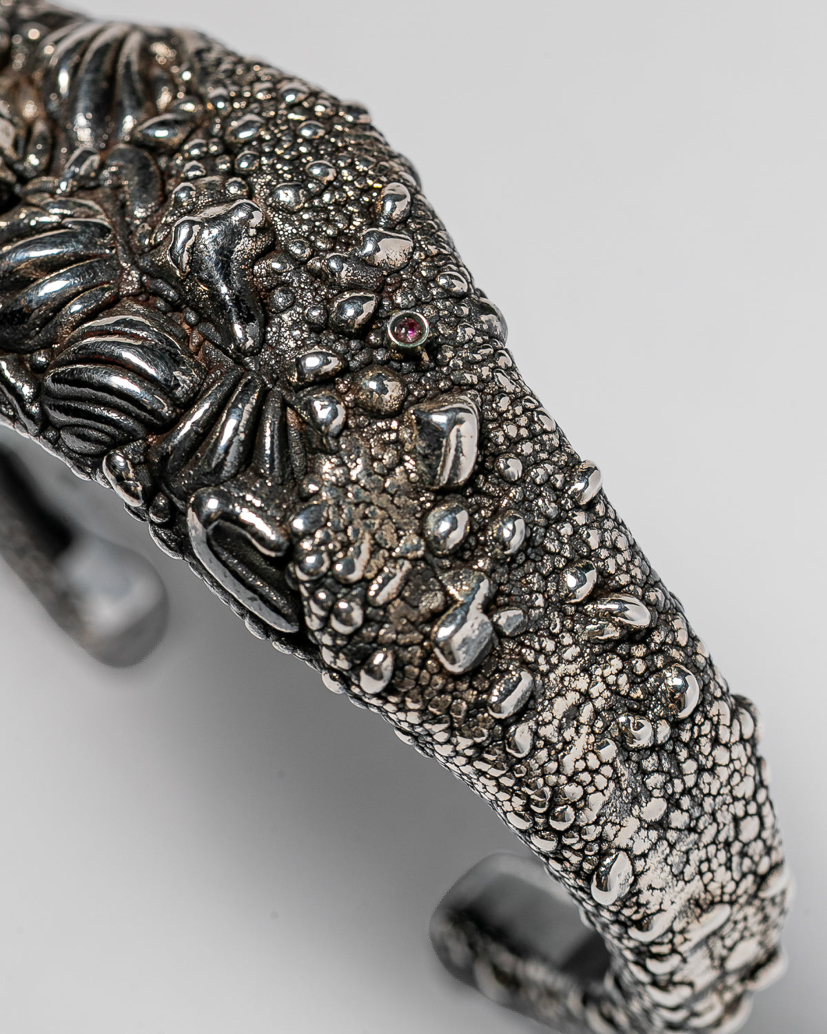 Pulseira Areia Prata Oxidada