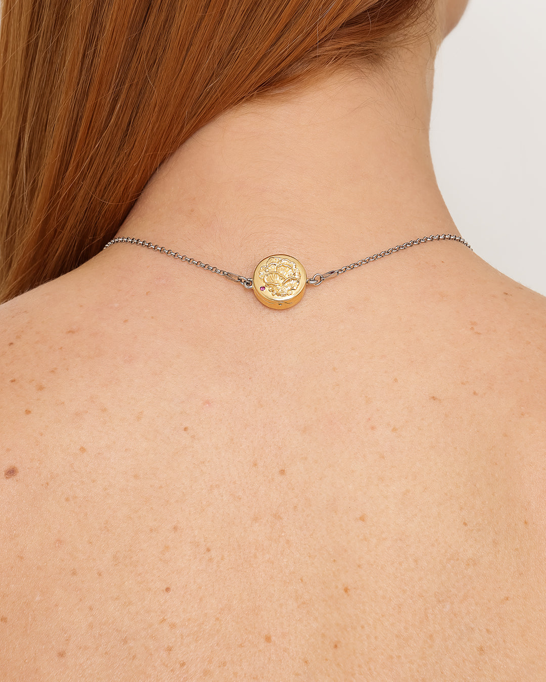 Choker Cavalos Ródio