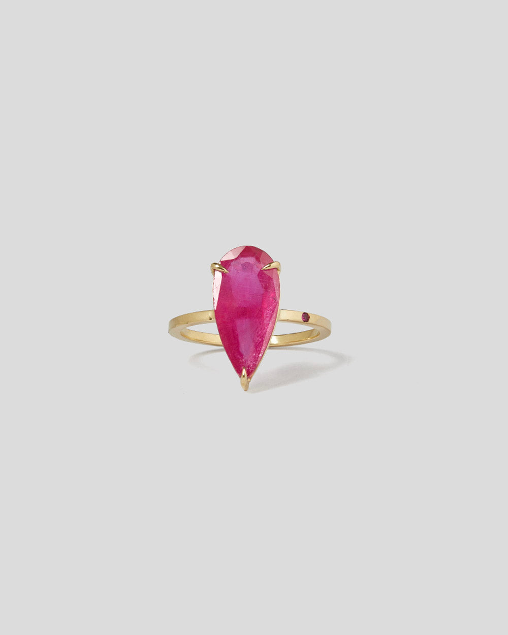 Anel Rubelita Gota 4,47 CT